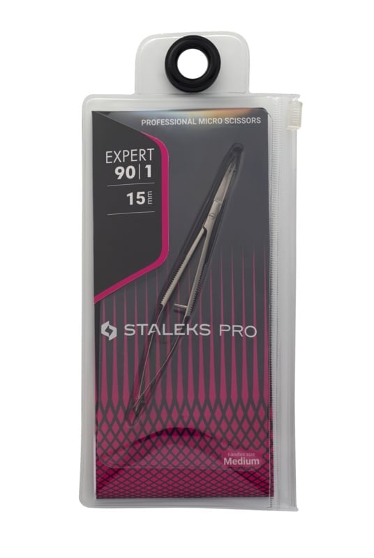 PNS Staleks Expert Micro Cuticle Scissor 90/1