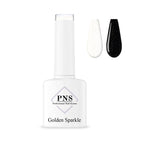 PNS No Wipe Topcoat: Golden Sparkle 7ml