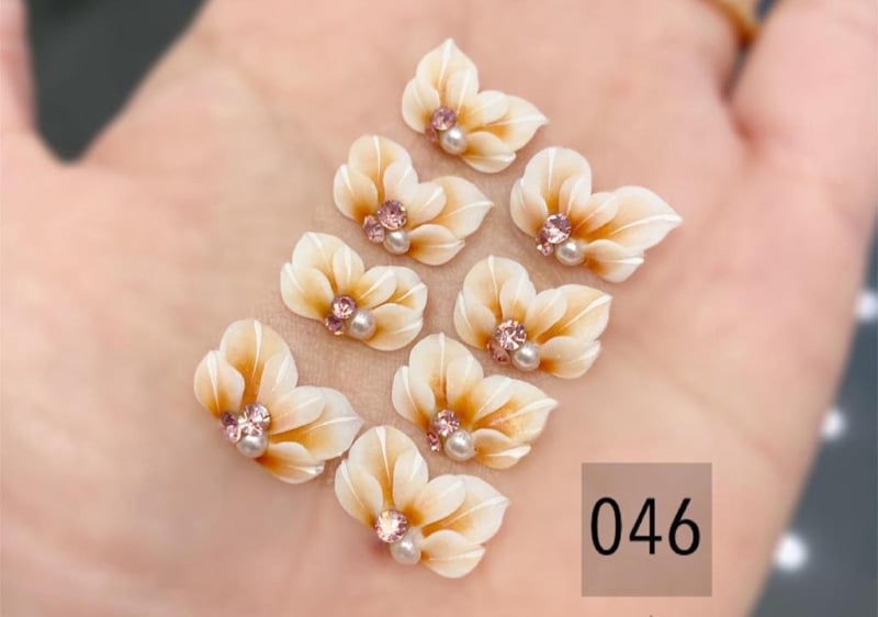 PNS Handgemaakte Acryl 3D Bloemen 046