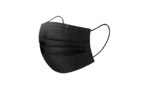 PNS Facemask 10 stuks zwart