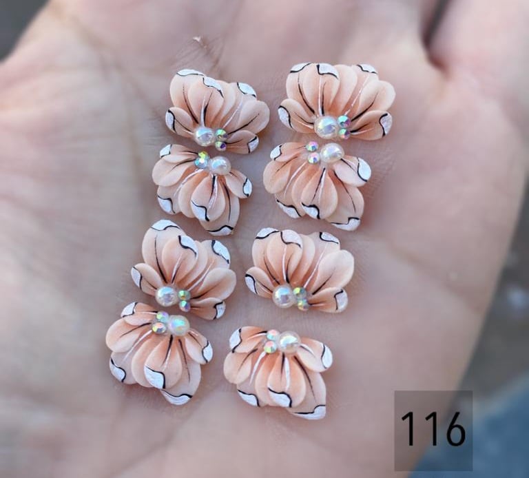 PNS Handgemaakte Acryl 3D Bloemen 116