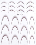PNS Sticker Smile Line sd-1951 Lavender
