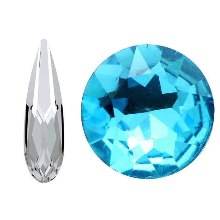 Aurora Kristals Aurora Raindrop A4331 Dark Aquamarine 10x3mm