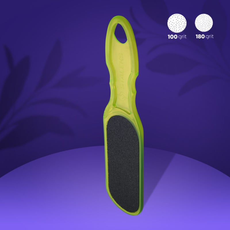 Staleks Plastic Foot File Classic 10 type 1 100/180grit (AC 10/1) Yellow