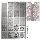 Moyra Stamping Plate 31 LaceLove2