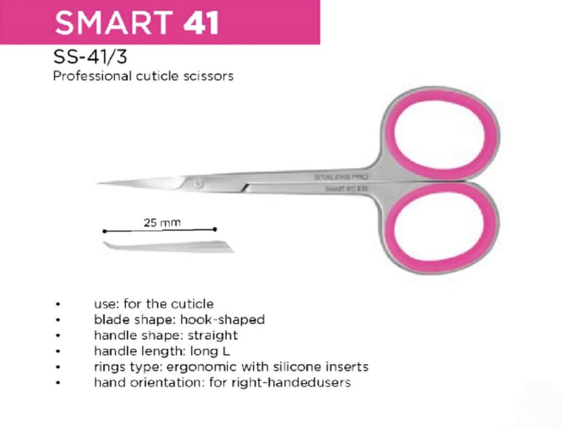 PNS Staleks Smart Cuticle Scissor 41/3