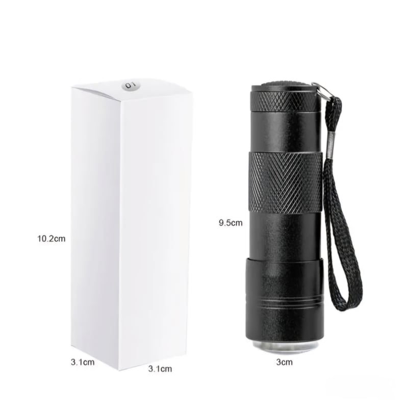 PNS Mini LED Lamp with Silicone Cushion Black