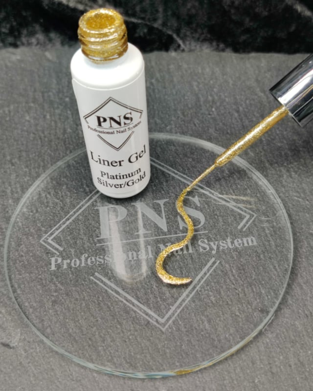 PNS Liner Gel Platinum Silver/Gold