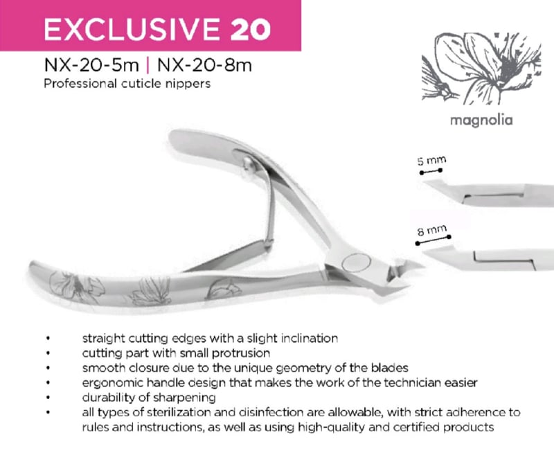 PNS Staleks Exclusive Cuticle Nipper 20-8M