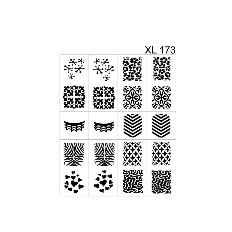 PNS Airbrush Stencil Templates XL173