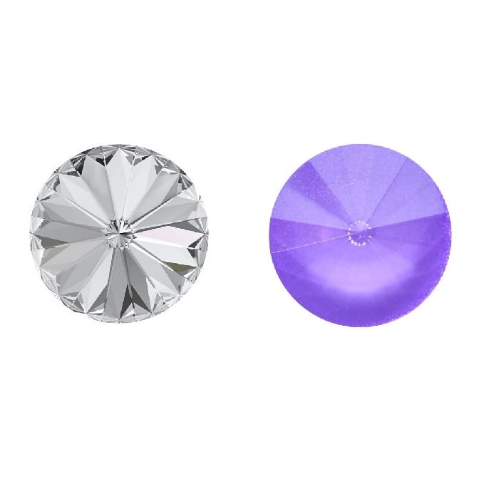 Aurora Kristals Aurora Rivoli A1122 Crystal Violet 12mm