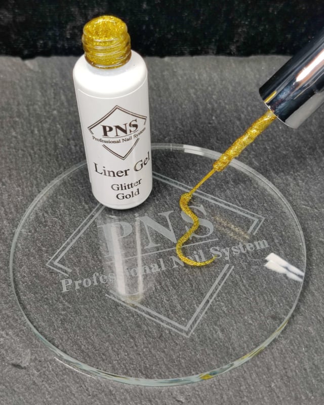 PNS Liner Gel Glitter Gold