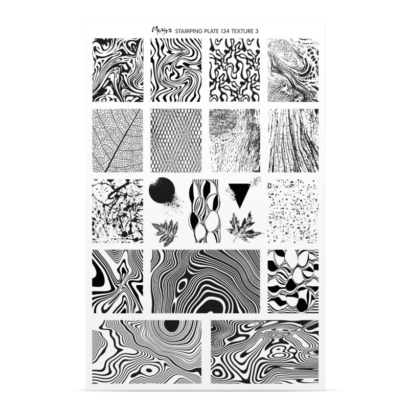 Moyra Stamping Plate 134 Texture 3