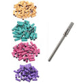 PNS Mandrel Nail Bit MINI + 4x 50 sanding rolls #100 #150 #180 #240