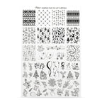 Moyra Stamping Plate 154 Last Christmas