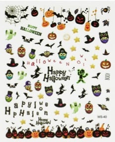 SALE PNS Halloween Sticker WS-40