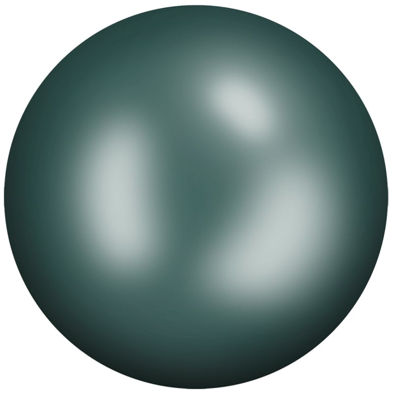 Aurora Kristals Aurora Ceramic Cabochon 9621 Emerald ss6