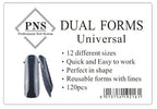 PNS Molding Dual Forms 120 stuks Universal