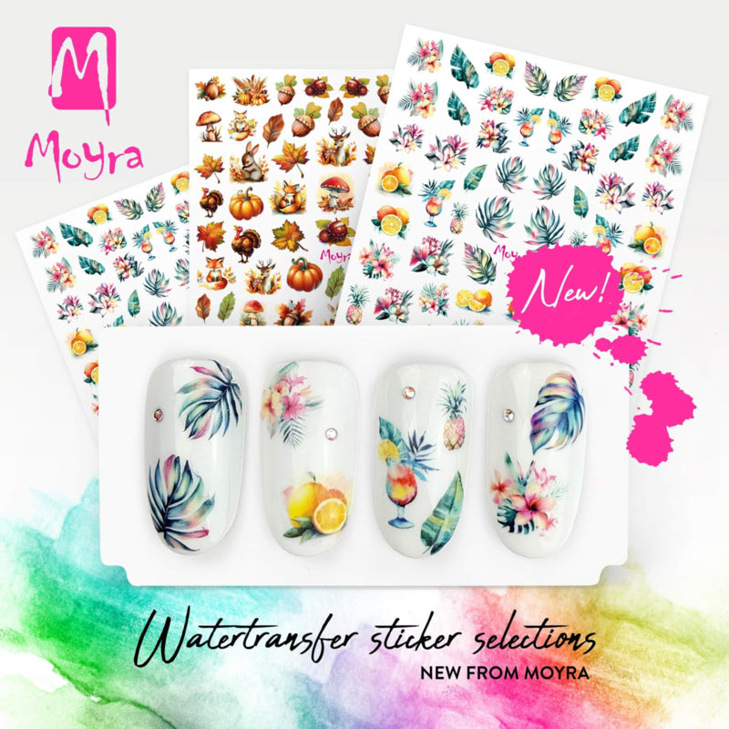 Moyra Water Transfer Sticker No. 02 Autumn