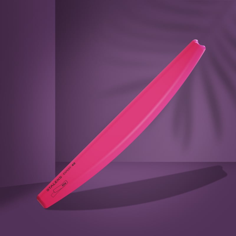 Staleks Plastic Nail File Holder "halfmoon" SPBE-40