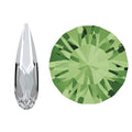 Aurora Kristals Aurora Raindrop A4331 Peridot 10x3mm