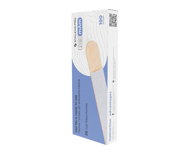 Staleks Disposable Nail Files "straight" DWCE-20-100