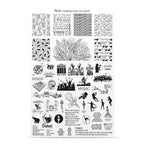Moyra Stamping Plate 145 August