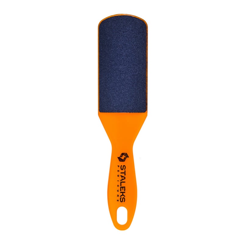 Staleks Plastic Pedicure Foot File Expert 10 type 3 100/180 grit (AE 10/3) Orange