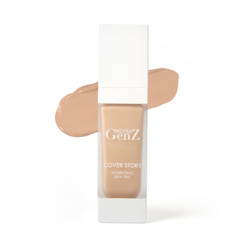 GenZ make-up GenZ Cover Story Skin-adapting nourishing Foundation No.01