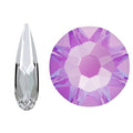Aurora Kristals Aurora Raindrop A4331 Crystal Violet Delite 10x3mm