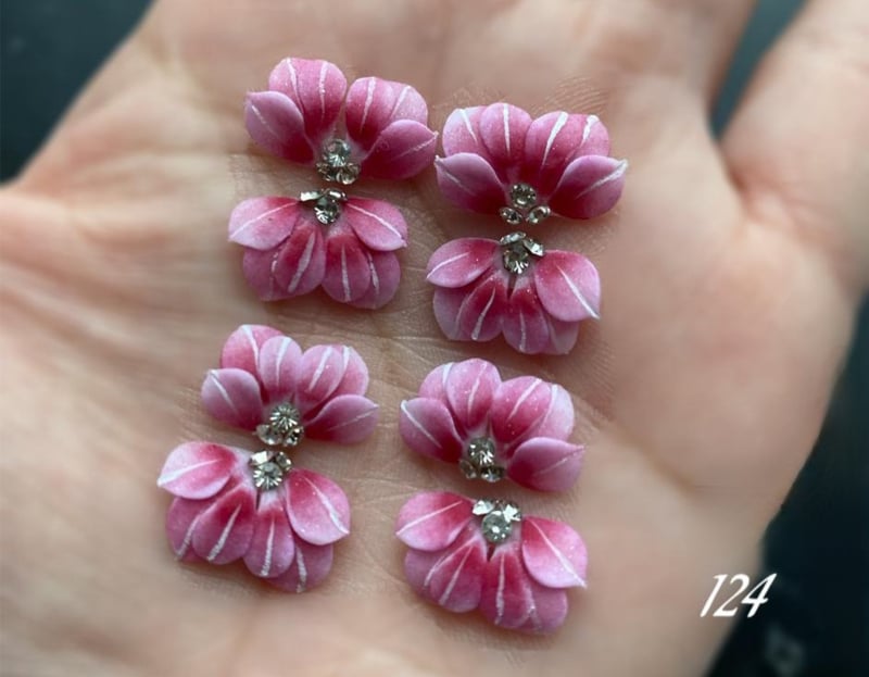 PNS Handgemaakte Acryl 3D Bloemen 124