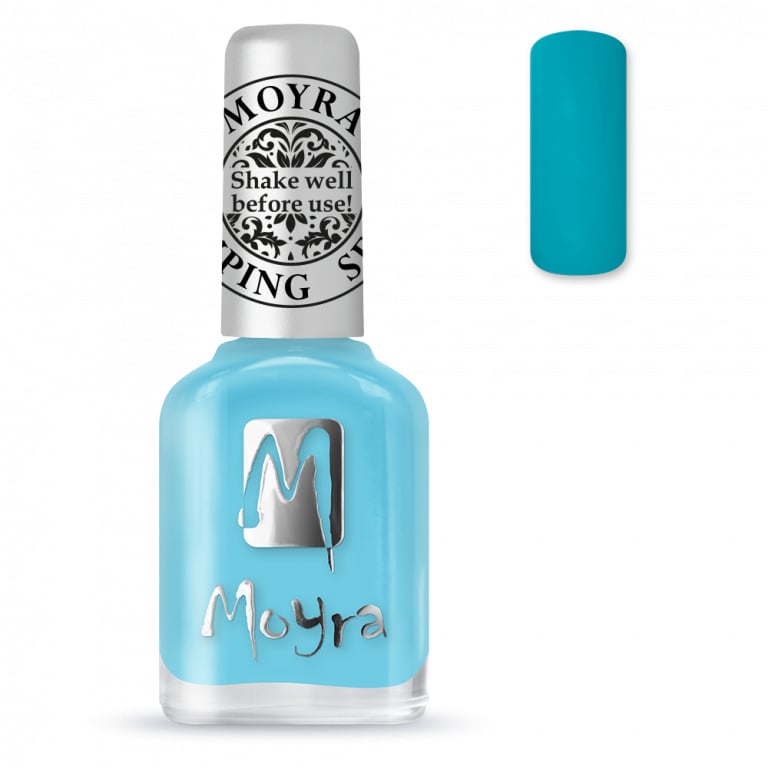 Moyra Stamping Nail Polish sp22 turqouise