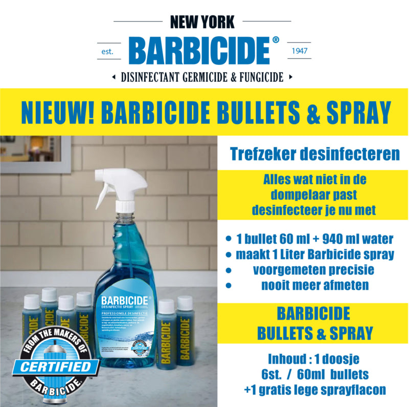 Barbicide Bullets & Spray