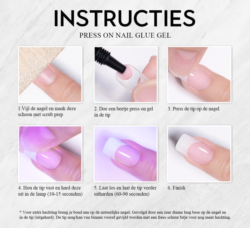 PNS Press On Nail Glue Gel 04