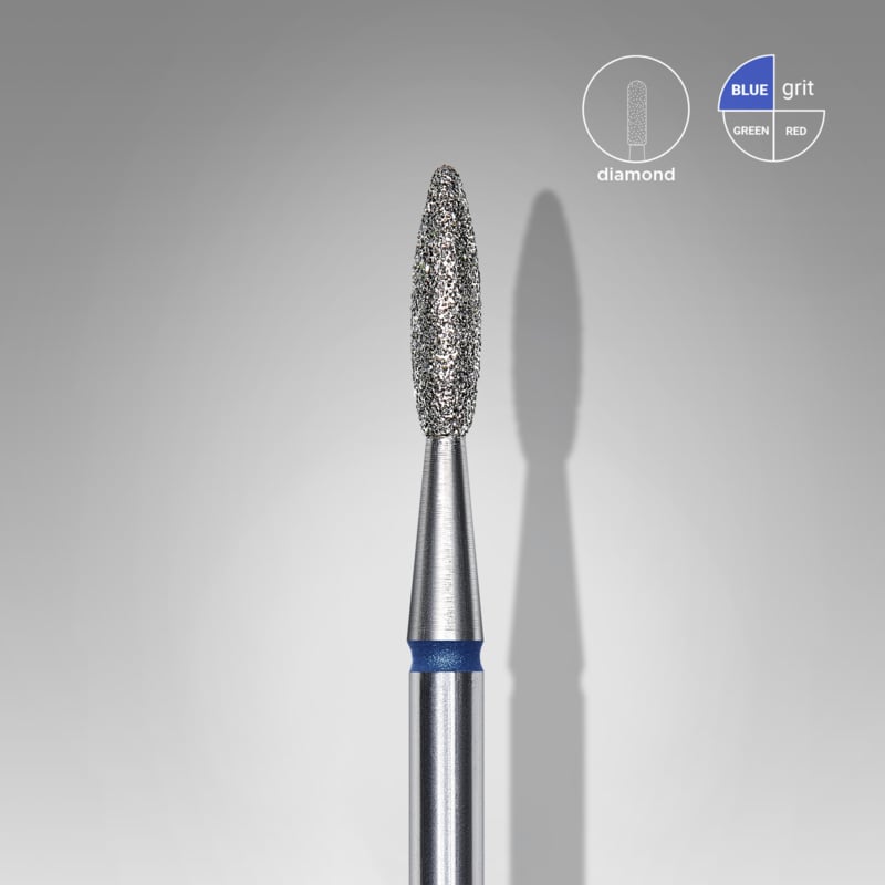 PNS Staleks Diamond Nail Bit "Flame" FA10B021/8
