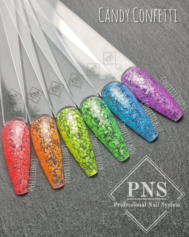 PNS My Little Polish Confetti Blue