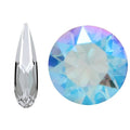 Aurora Kristals Aurora Raindrop A4331 Aquamarine Shimmer 10x3mm
