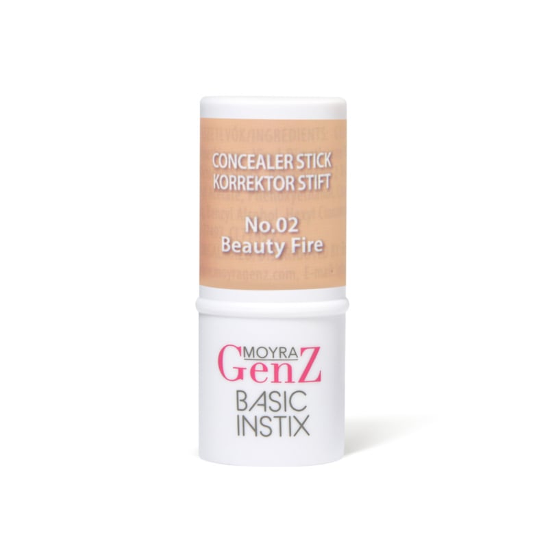 GenZ makeup GenZ Basic Instix Concealer stick No.02 Beauty Fire