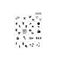 PNS Airbrush Stencil Templates XL258
