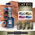 Moyra Stamping Nail Polish sp33 cateye blue
