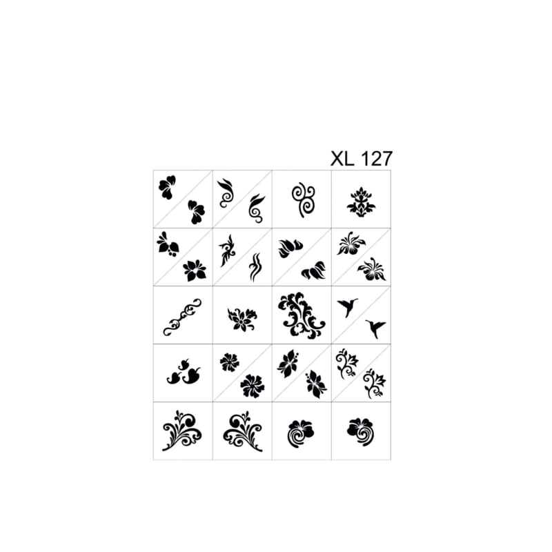 PNS Airbrush Stencil Sjablonen XL127
