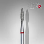PNS Staleks Diamond Nail Bit "Flame" FA10R021/8