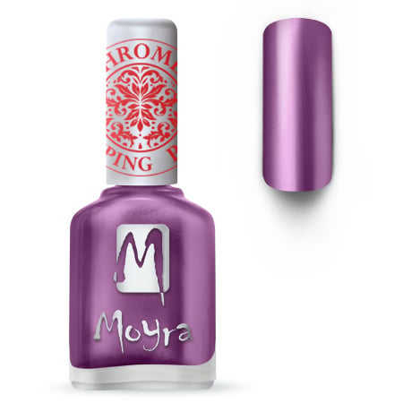 Moyra Stamping Nail Polish sp28 chrome purple