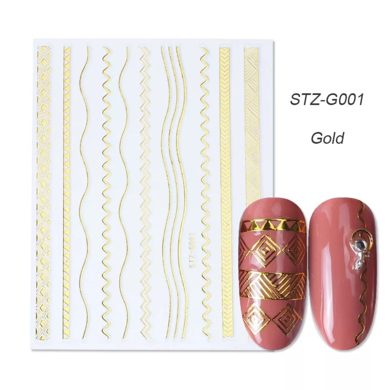 PNS Sticker STZ-G001 goud
