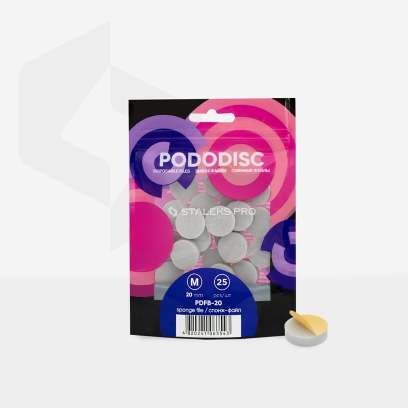Staleks Refill Pads for Pododisc 20mm PDFB-20 Sponge