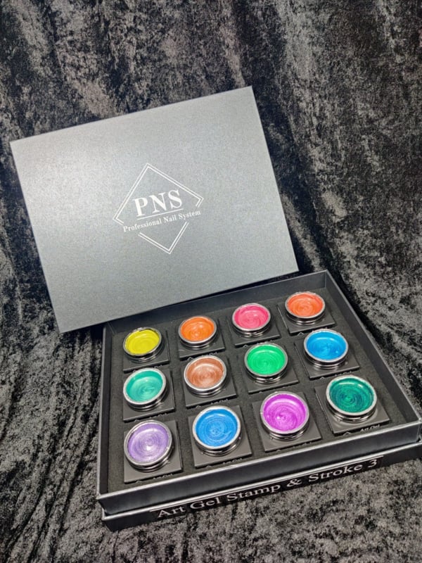 PNS Art Gel Stamp & Stroke 25 t/m 36 Collection Box 3