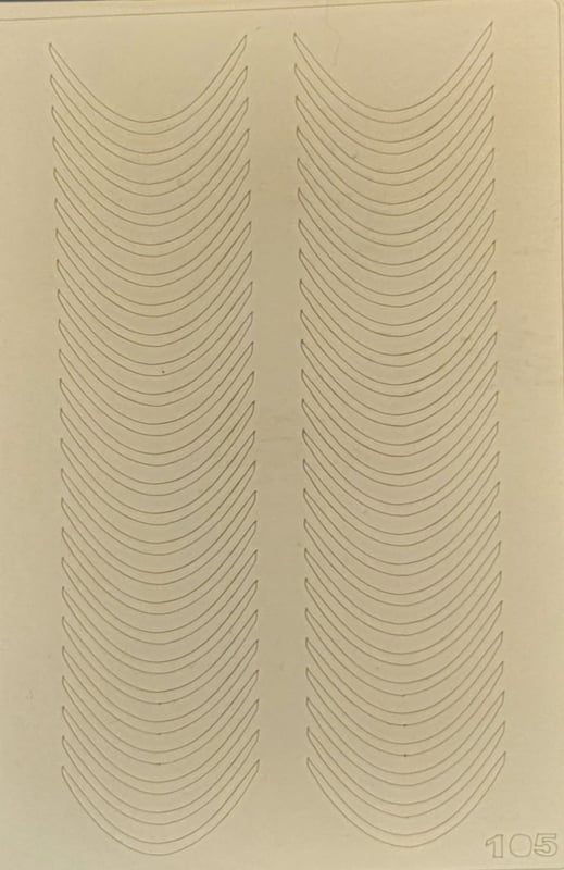 PNS Stick-On French Goud 105