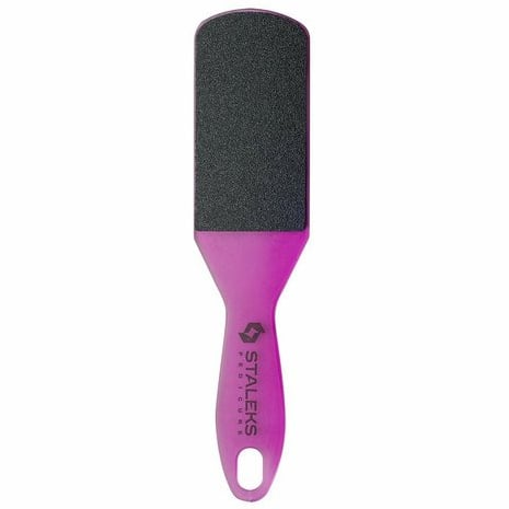Staleks Plastic Pedicure Foot File Expert 10 Type 1 60/80 Grit (AE 10/1) Purple
