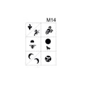 PNS Airbrush Stencil Sjablonen M14