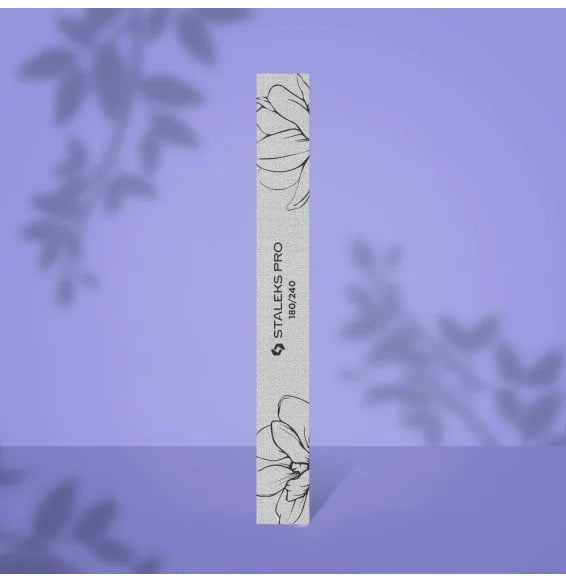 Staleks Straight Nail File NFE-20 180/240 25pcs